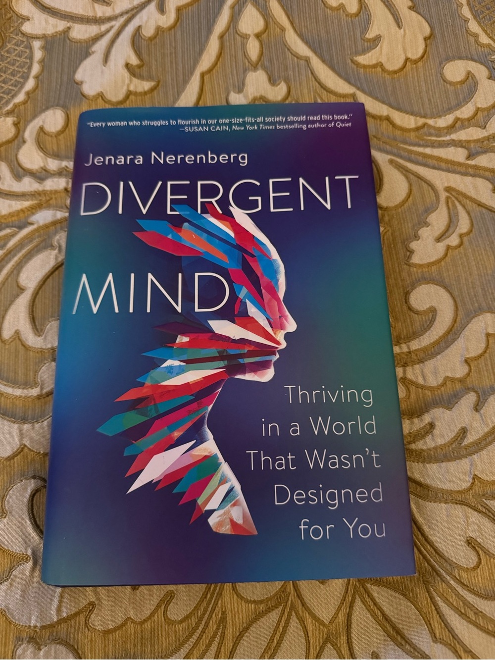 Divergent Mind by Jenara Nerenberg - Blue Hard Cover